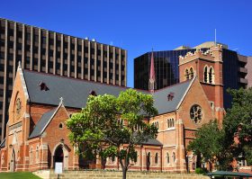 Australia City of Perth St. Georges cathedral